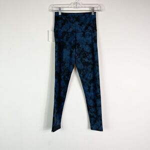 ONZIE NWT Women's Blue High Rise Midi Leggings Size XS